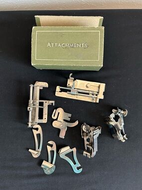 Vintage Greist & Unbranded Sewing Machine Attachments Accessories Parts